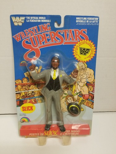 Vintage 1985 LJN WWF Wrestling Superstars Slick Ca...