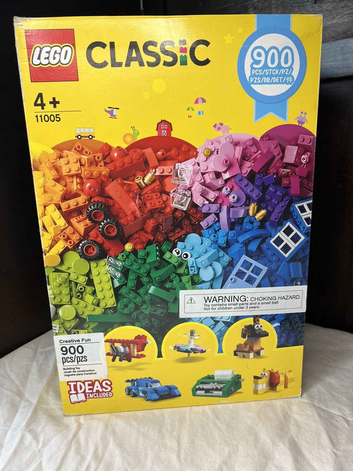 Lego Classic: Creative Fun Building Toys w/900 Pieces (11005) SEALED
