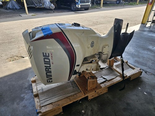 Kit D'autocollants Décalcomanies Pour Capot Evinrude 60ch ETEC 2015-2016 - Finition Graphite