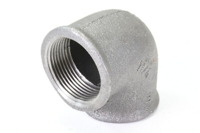 1 1/4'', Pipe bend 90° 1 1/4'' galvanized with internal thread