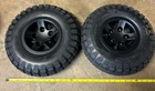 14"x4" 4.00-6 AIR Drive TIRES Quantum Q6 Edge Knobby Drive wheel Power 3 Je7 Rim