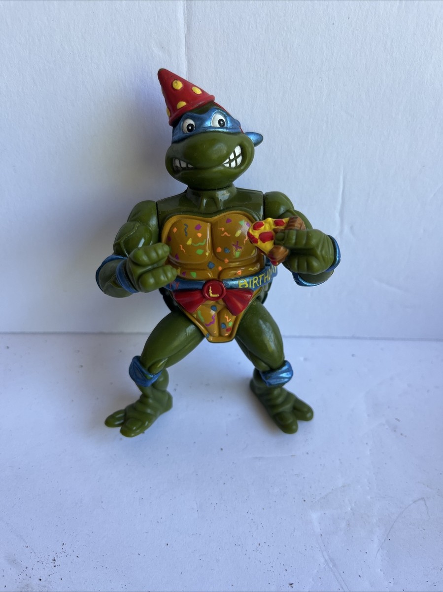 タートルズ　Bodacious Birthday Raph TMNT Bodacious Birthday Classic Party Reptile Leo Figure