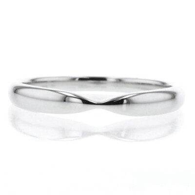 TIFFANY & Co. Platinum 3mm Harmony Wedding Band Ring 7.5 New | eBay