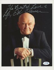 Ed Asner "Lou Grant" AUTOGRAPH Signed 8.5x11 Photo ACOA