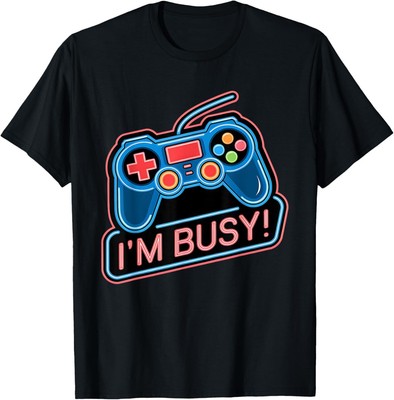 Game Controller Video Game I'm Busy Boys Gamer T-Shirt Hoodie