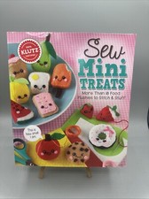 Klutz Sew Mini Treats Craft Kit, 8 Length X 1.5 Width X 9 Height Open Box