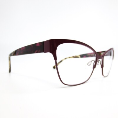 Max Cole MC 1514 COL 30 Eyeglasses Frames Red Square Cat Eye  display picture 1