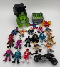 Imaginext Lot Playskool Heros Action Figures Star Wars Lex Jurassic Batman Titan