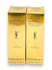 YSL All Hours Foundation SPF 30 (0.84fl.oz/25ml) You Pick, New, As Seen
