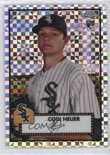 2021 Topps Chrome Platinum Anniversary X-Fractor Codi Heuer #120 2k3