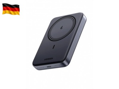 Zapix Wireless Powerbank 10000mAh Magnetische Power Bank mit USB-C 20W,