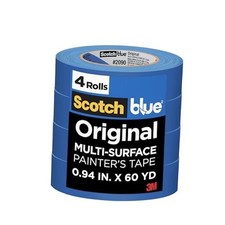 Original Multi-Surface Painter's Tape, 0.94 Inches x 60 Yards, 4 4 rolls
