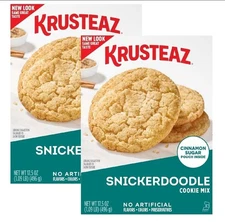 Krusteaz SNICKERDOODLE Cookie Mix (w Cinnamon Sugar Pouch) 17.5-Oz