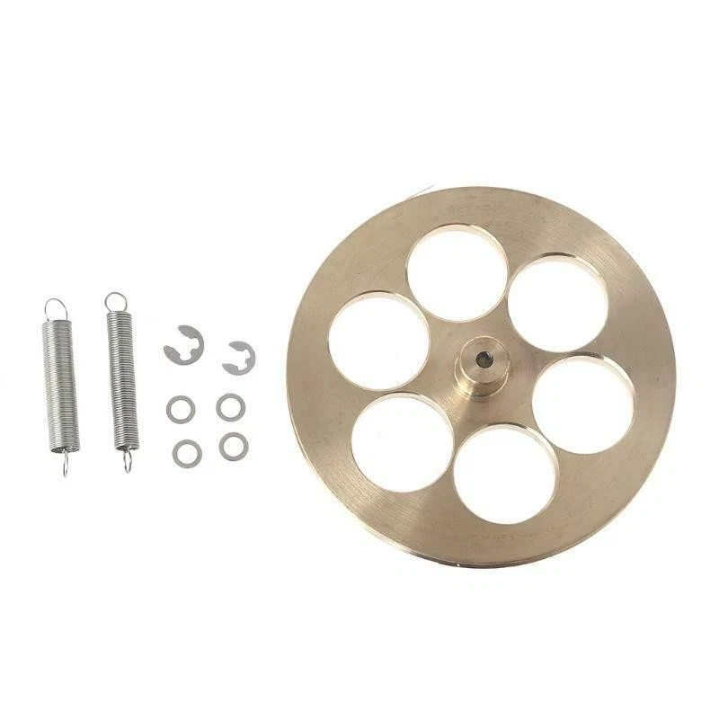 New Idler Wheel w/ 2 Copper Tire Shaft 2.45 For Lenco L70/L75/L78 Bogen Goldeing - Image 2 of 4