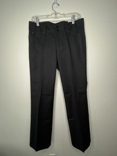 ANN TAYLOR Signature Fit Bootleg Cut Straight through hips Black Pant Size 6 NWT