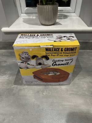 Wallace & Gromit Sandwich Toaster Toastie Maschine Brandneu im Karton