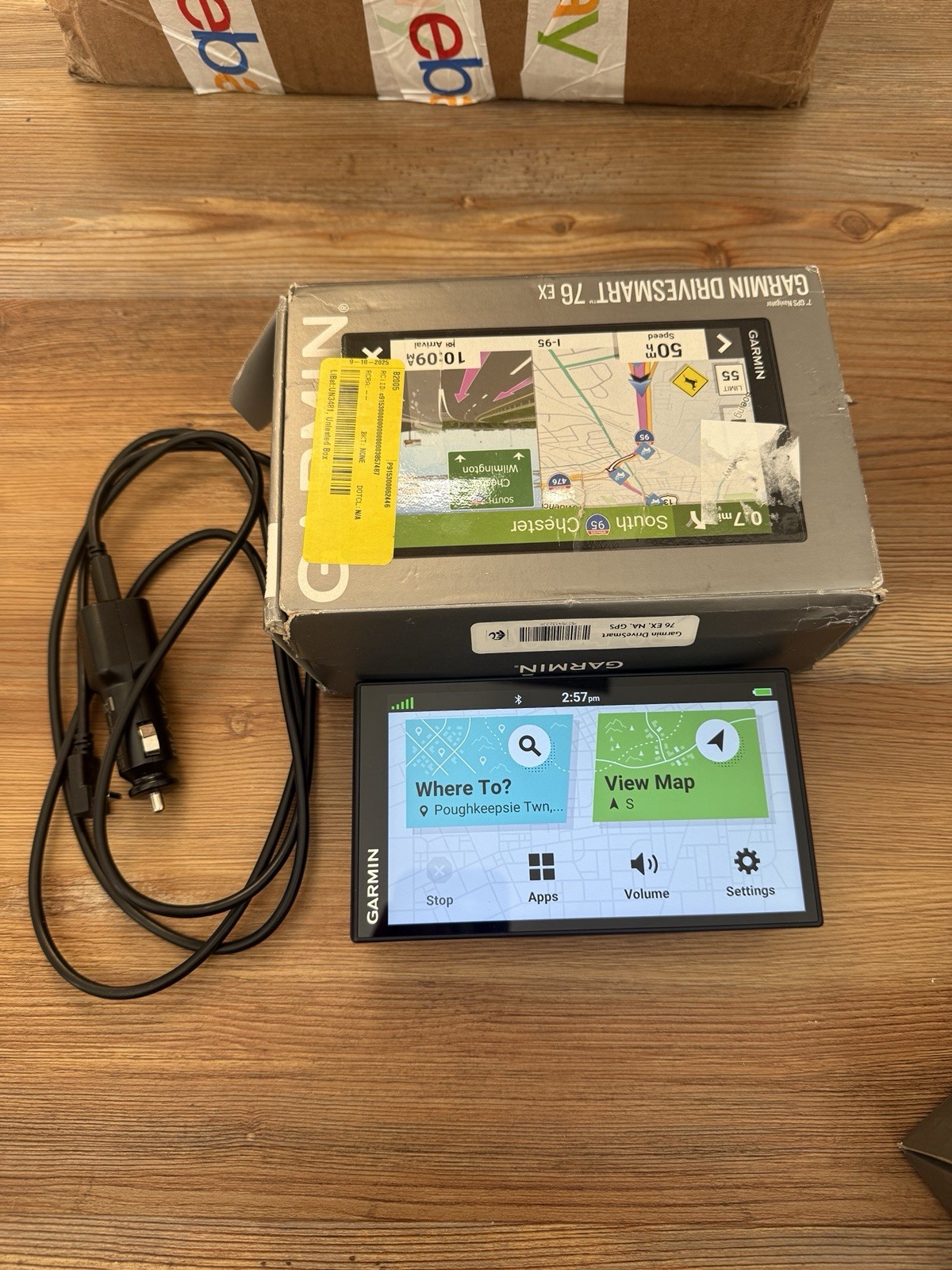 Garmin DriveSmart 76EX Car GPS Navigator 7 inch High-resolution Maps Voice