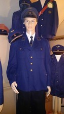 Deutsche Bundesbahn Oberlokführer dampf 1965 komplett uniform