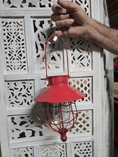 Classic Solar Lantern Hanging Light Outdoor Garden Tree Yard Camping Decor Lamp~