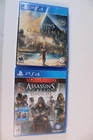Assassins Creed Origins + Syndicate Limited Edition (Sony PS4) 2 game lot/bundle