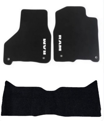 NEW Genuine Mopar OEM 3PC Floor Mat Kit Ram *DS*  CREW Black