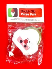 Doubl Glo Purse Pals Coin Purse Christmas Stocking Stuffer Ornament Vintage New
