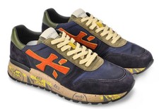 Premiata MICK BLU/ARANCIO 7721 sneakers uomo