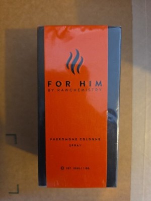 NEW & SEALED  FOR HIM by RawChemistry Pheromone Cologne Spray Men Raw Chemistry