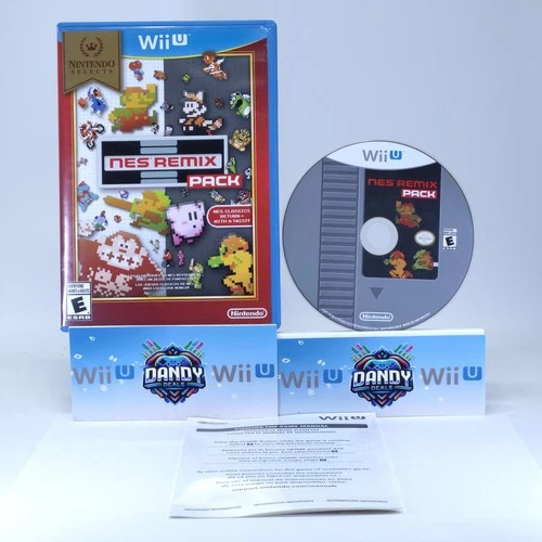 NES Remix Pack Nintendo Selects CIB W/ Manual - Wii U