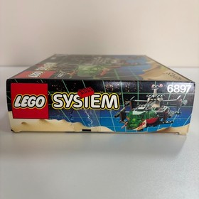 Lego Rebel Hunter 6897 Space Police 100% Complete Box 140 Pieces 2 Minifigures