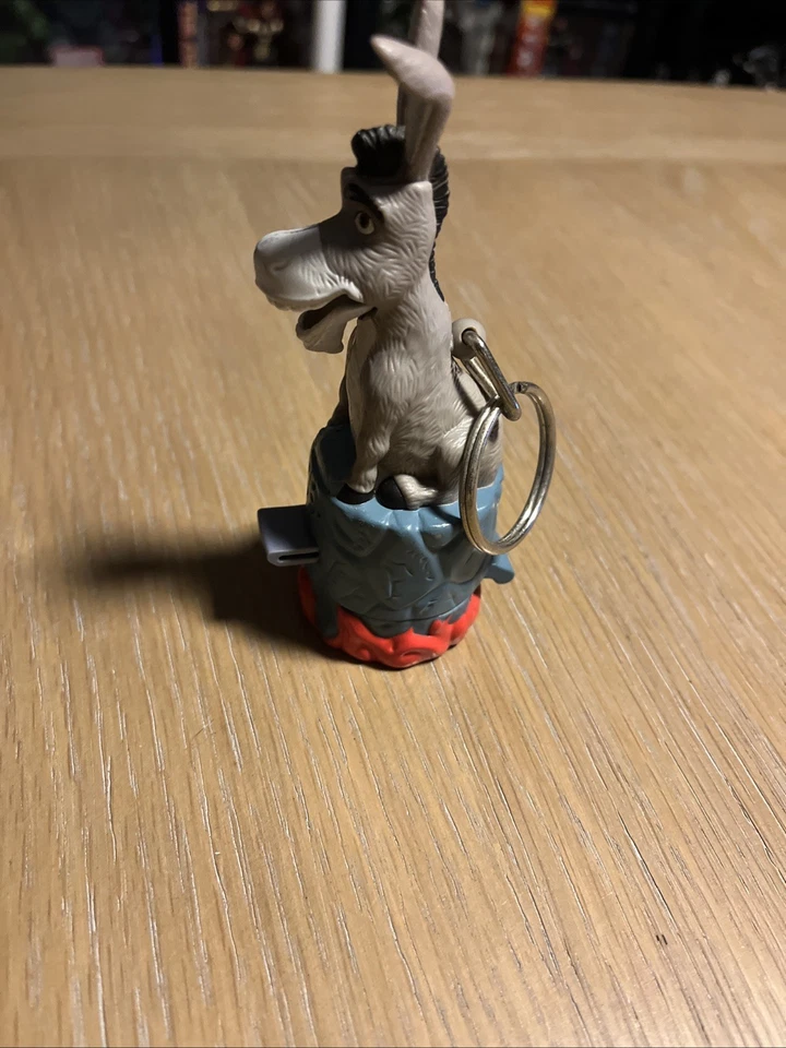 Burger King Shrek Jabber 2001 mandíbula burro llavero juguete de comida para niños 5,5"" Foto 2 de 4