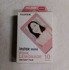 Fujifilm Instax Mini Pink Lemonade Instant Film 10 Exposures Sheets 07/2023