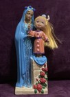 Altered Art Mixed-Media OOAK Virgi Mary Religious Statue — photo 1