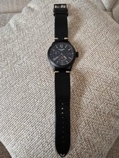 Christopher Ward C8 Power Reserve Chronometer Black DLC with Strap