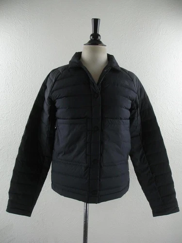 Piumino donna S The North Face Belleview elasticizzato shacket 600 giacca puffer