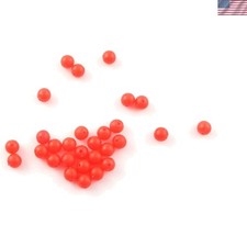 Versatile 100ct Red Glow Fishing Line Beads - Optimized for All Waters