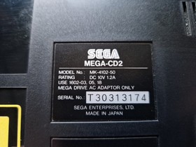 SEGA MEGA CD II Console Add On Boxed with Road Avenger