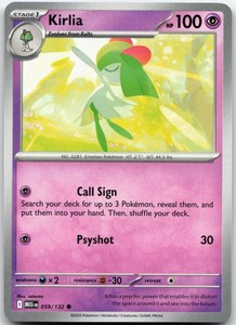 Kirlia 059/132 Mega Evolution Common