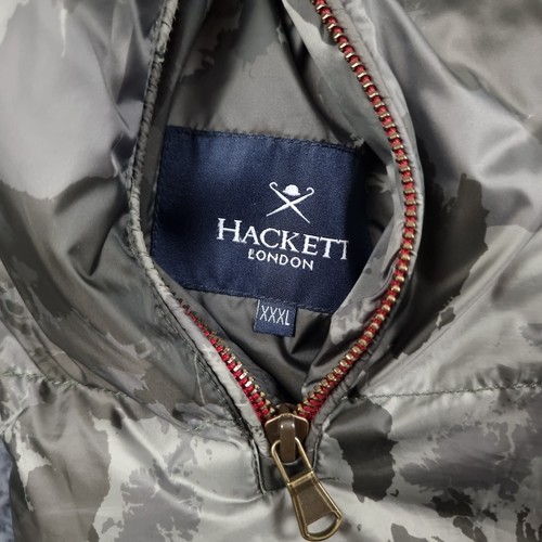 HACKETT Gilet Jacket Mens 3XL Army Polo Team Camouflage Puffer Vest Reversible - Picture 10 of 13