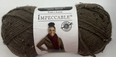 Loops & Threads Impeccable Yarn ''Walnut'' 1 Skein #1716