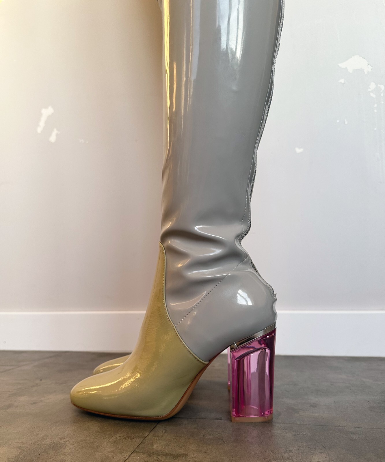 dior boots clear