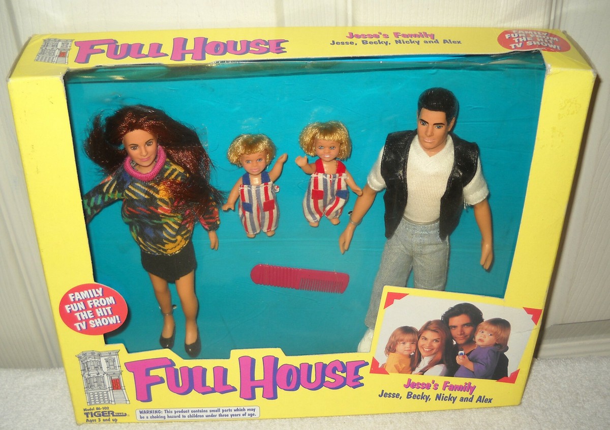 10587 Vintage Tiger Toys Full House Jessie's Family Jesse, Becky