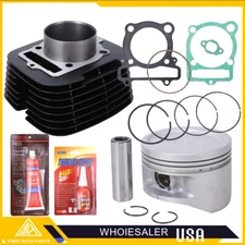 Cylinder Piston Rings Gasket Top End Rebuild Kit for Yamaha Kodiak 400 1993-1999