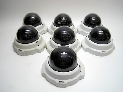 Lot of 7 - Axis P3304 Indoor/Outdoor Network Security Camera POE