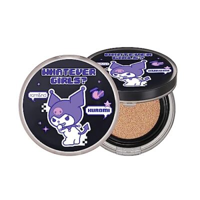 rom&nd X Sanrio Characters NU ZERO CUSHION 04 Beige 23 Kuromi