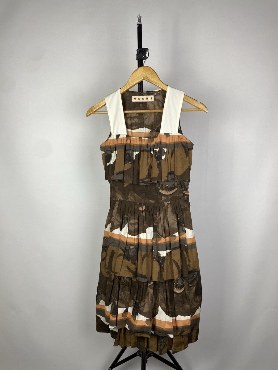 Archive MARNI Dress Italy Rare Designer Luxury Women's 38 Size