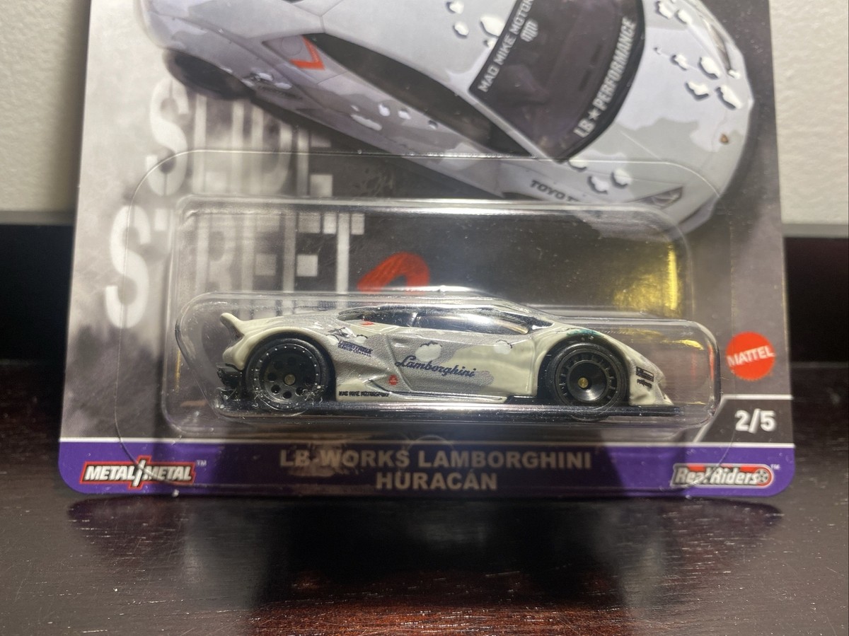 Hot Wheels LB-Works Lamborghini Huracan LBWK (Gray) Car Culture