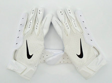 Nike Vapor Jet 5.0 Football Gloves Men's 2XL NFL Odell Beckham JR White/Black