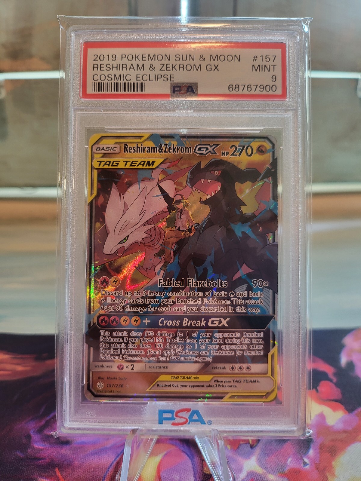 Reshiram & Zekrom GX - 157/236 - Ultra Rare