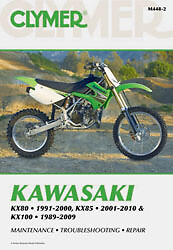 CLYMER Repair Manual Kaw Kx80 100 CM4482